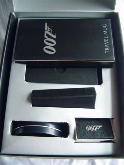 james bond merchandise